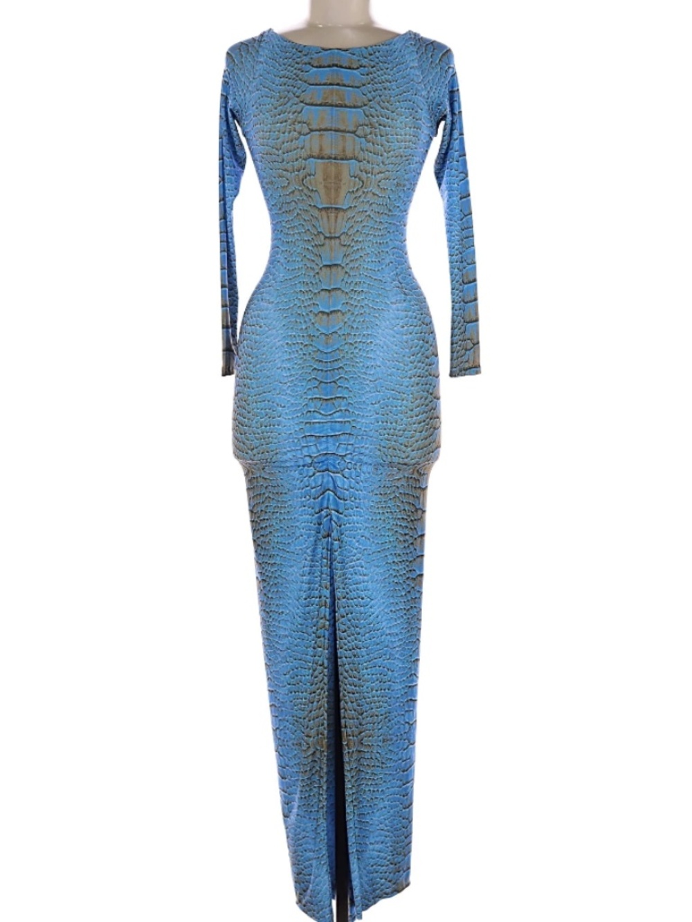 Ramona Larue Electric Crocodile Parker Dress XS/S NWT - Picture 6 of 8